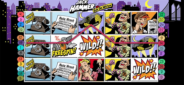 Jack Hammer slot Übersicht